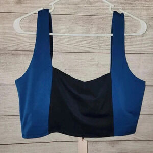 Sincerely Jules Color Block Sports Bra Size XL